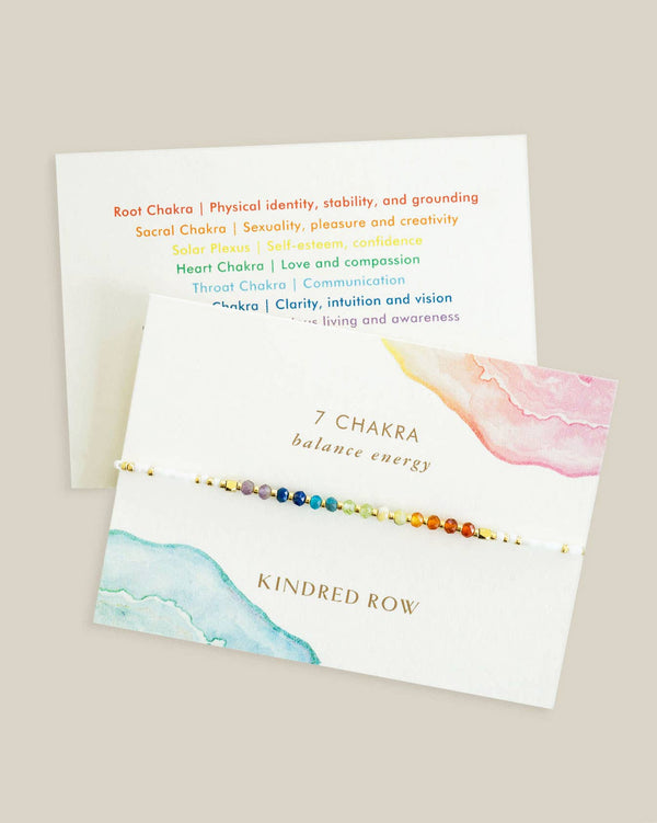 Rainbow Chakra Bracelet