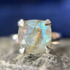 Labradorite Shield Sterling Silver Ring (50% Off COLLECTION): 5