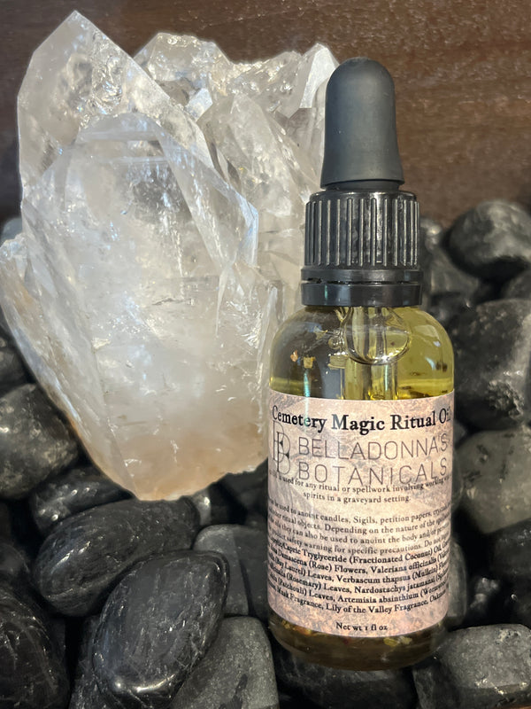 Cemetery Magic Ritual Oil