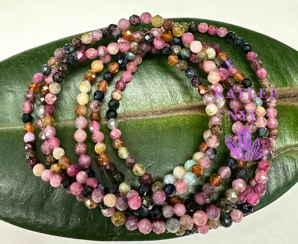 Watermelon Tourmaline 4mm