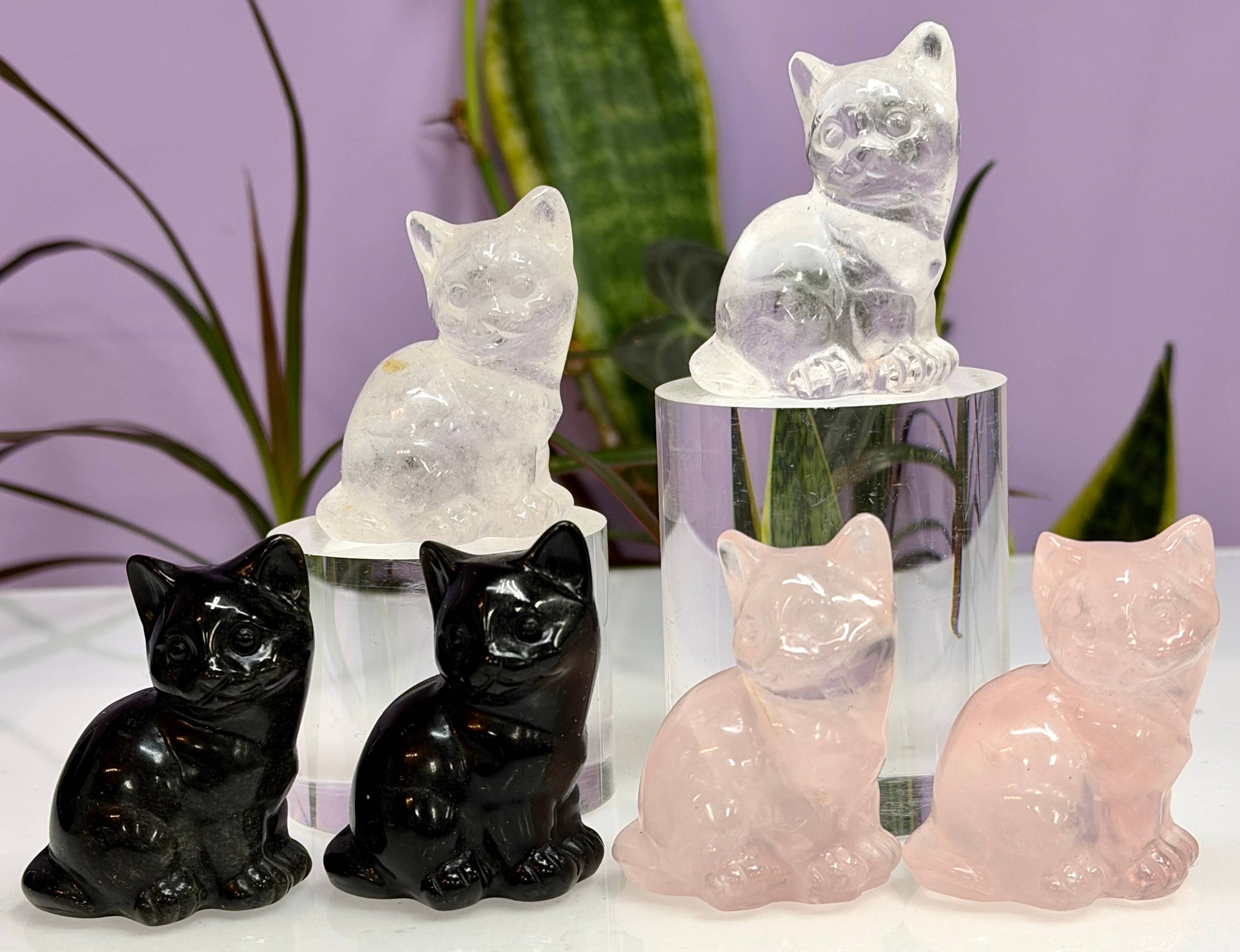 Small Crystal Cat