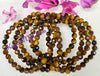 Faceted Tiger Eye Bracelet