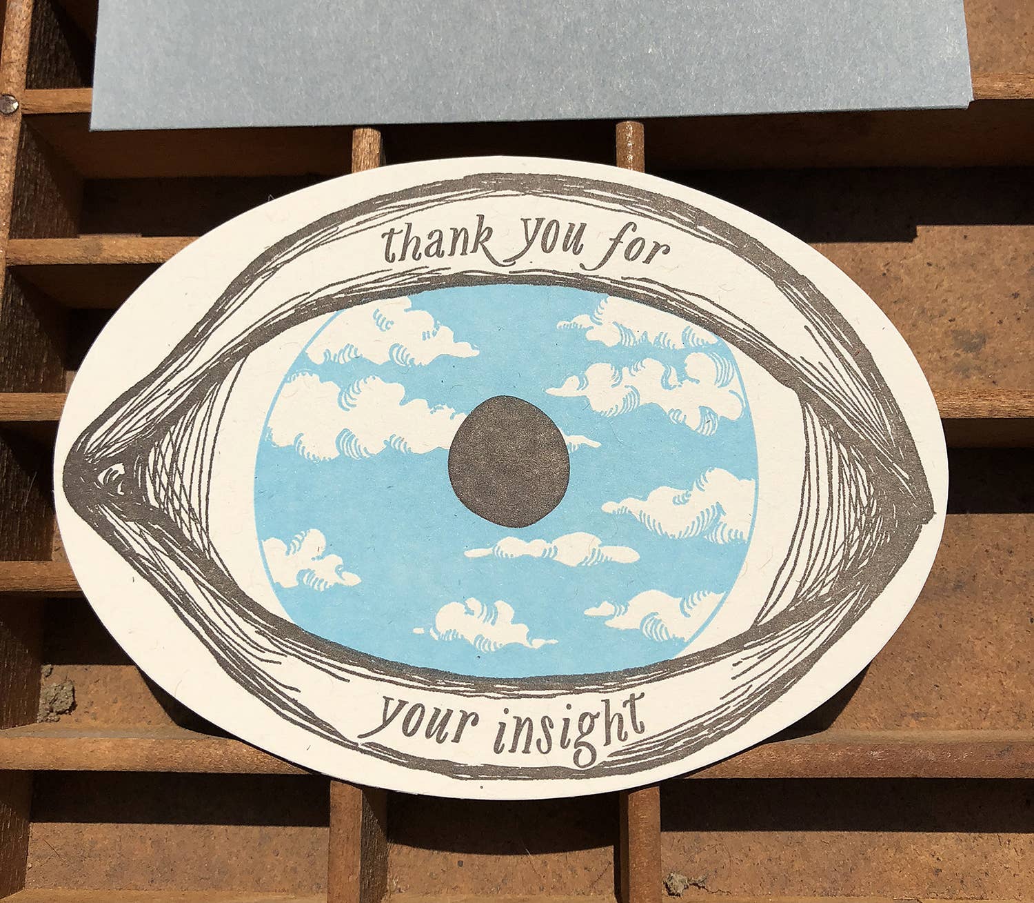 Thank you for your insight card