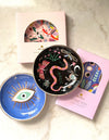 Hamsa Porcelain Trinket Dish