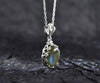 Labradorite & Sterling Silver Necklace