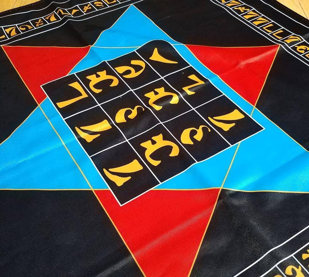 Enochian Holy Table of Practice Altar Cloth