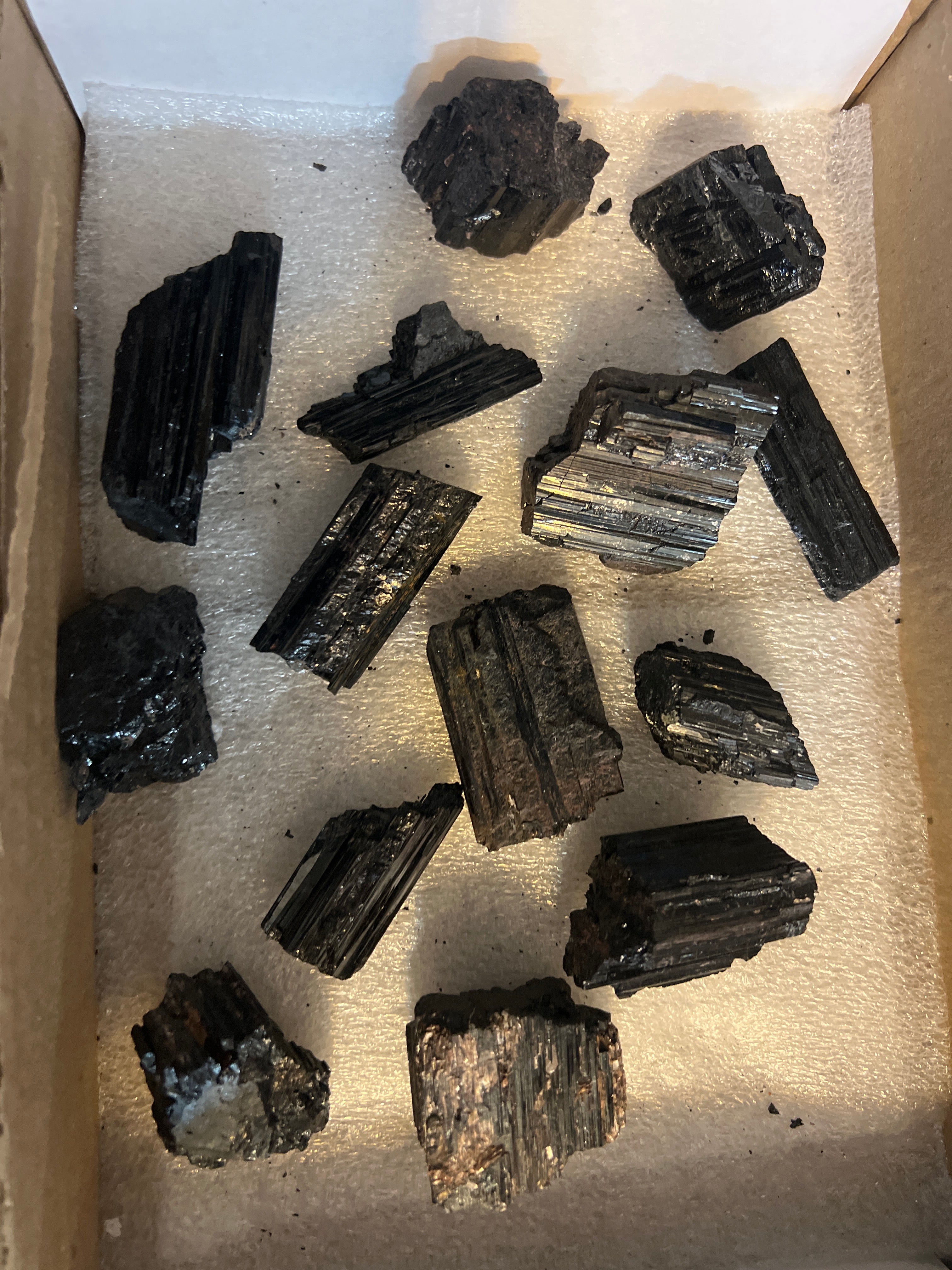Raw Black Tourmaline