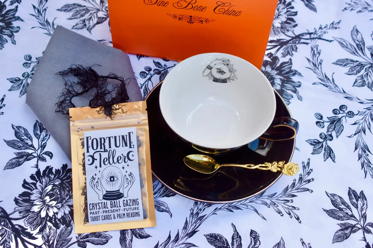Crystal Ball Teacup & Saucer