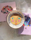 Hamsa Porcelain Trinket Dish