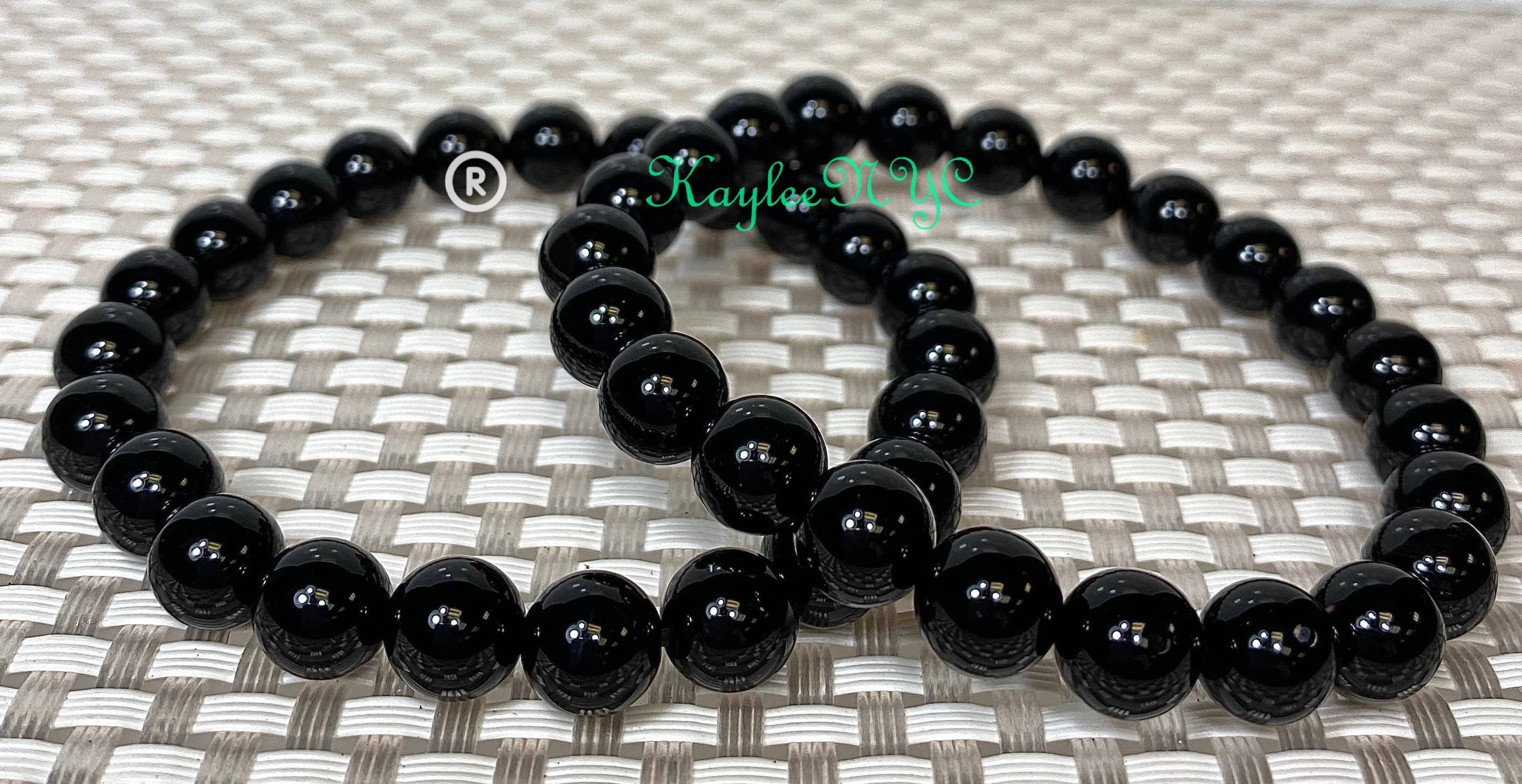 Black Onyx 8mm Bracelet