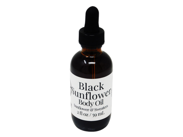 Black Sunflower Body Oil