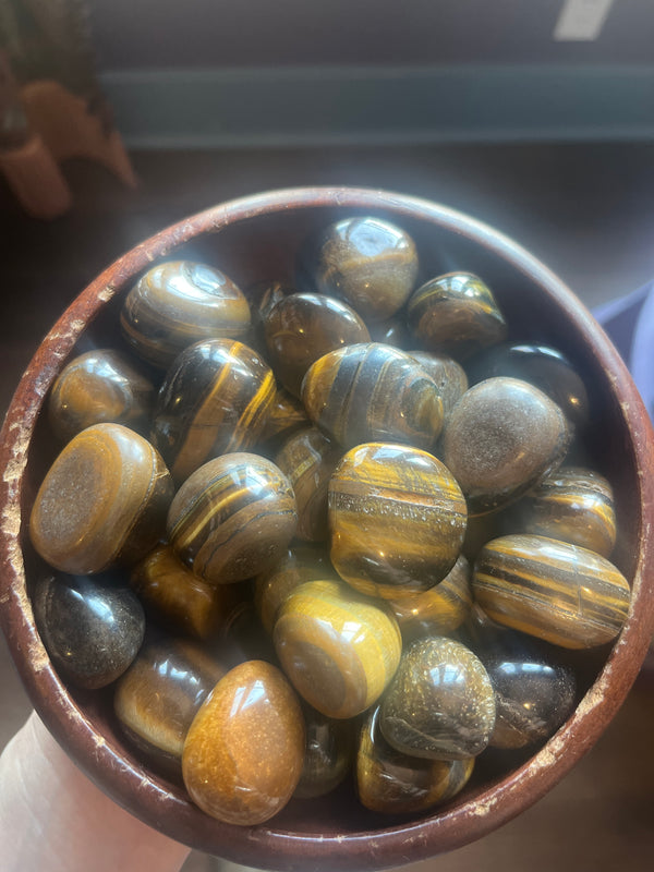 Tigers eye tumble