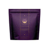 A purple pouch printed with the Magic Hour logo.