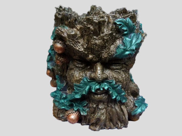 Green Man Tree Candle