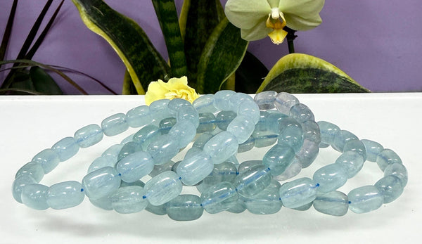 Fluorite Jellybean Bracelet