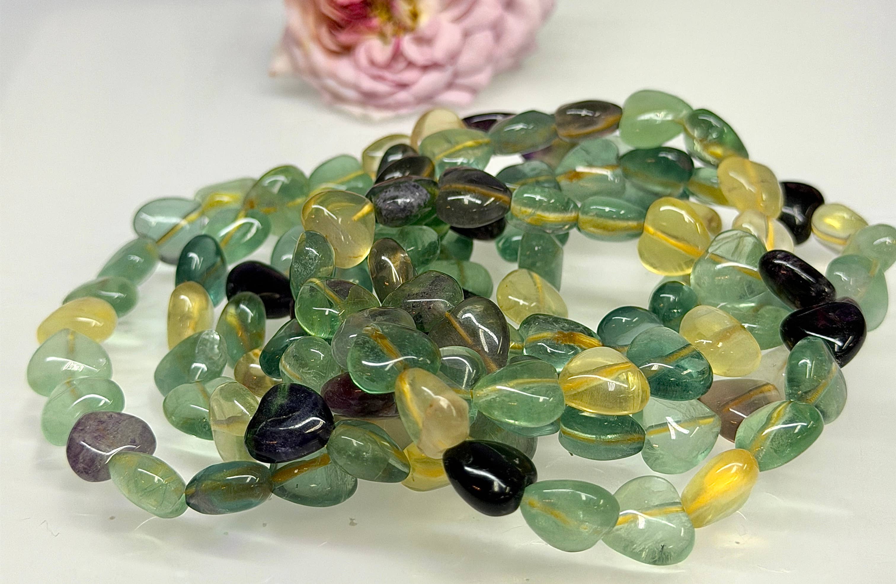 Fluorite Heart 8mm