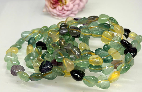 Fluorite Heart 8mm