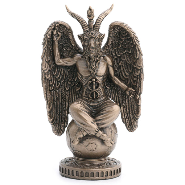 Baphomet On Globe 4.5in