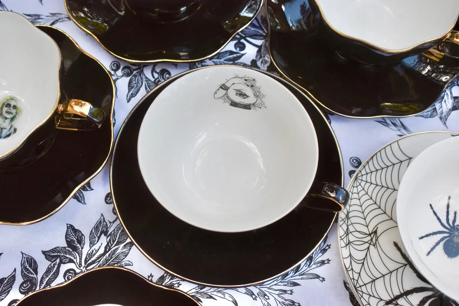 Crystal Ball Teacup & Saucer
