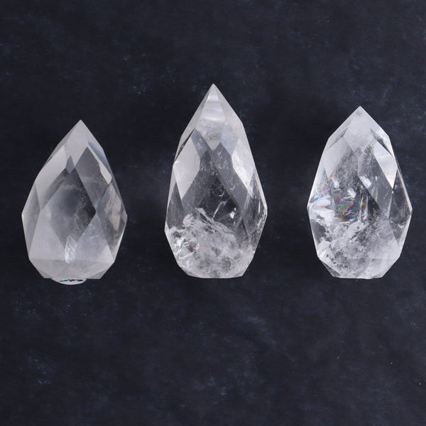 Quartz Faceted Freeform