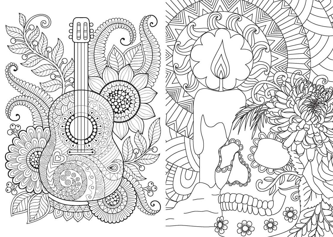 Day of the Dead: Coloring Book by