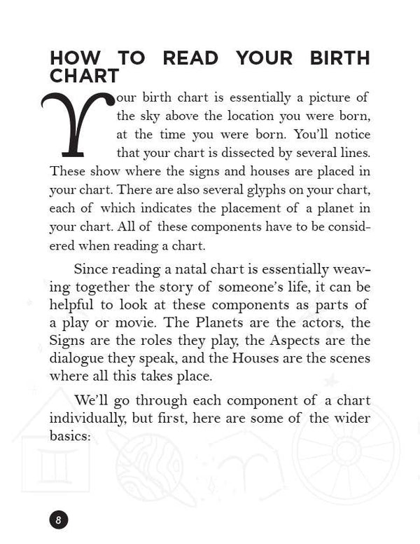 A Pocket Guide to Natal Astrology: Birth Chart Basics (Zine)