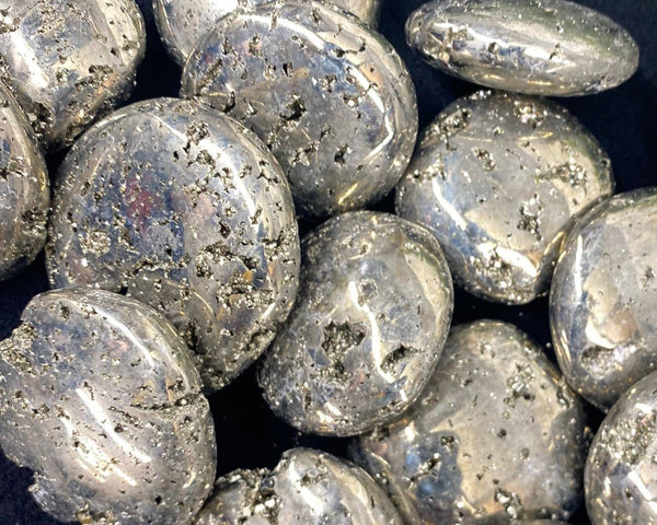 Pyrite Palm Stones-Semi-Precious (0.5kg/1.1lbs.)