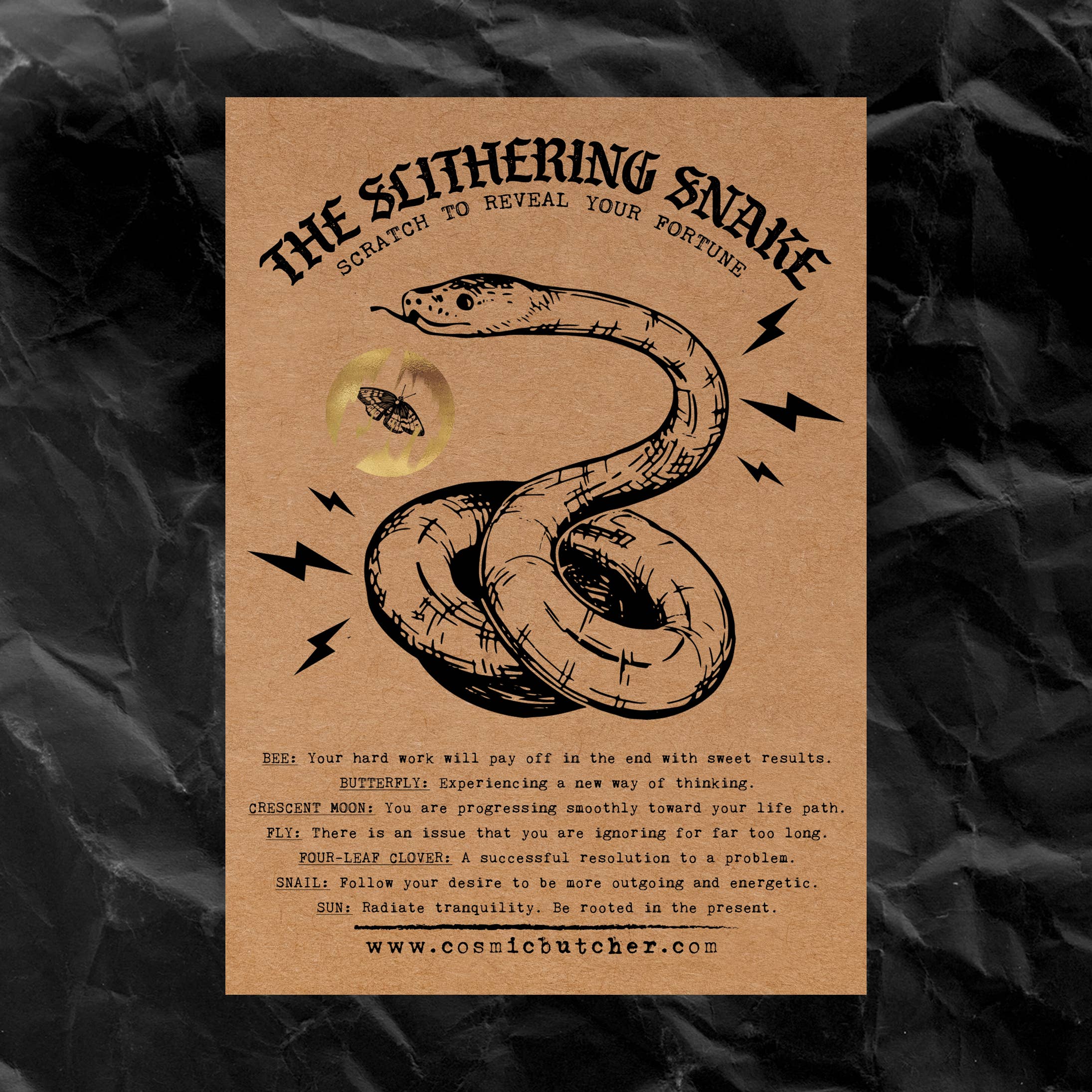 Slithering Snake Scratch Off