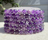 6mm Faceted Amethyst Bracelet