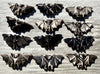 Silver Sheen Obsidian Bat