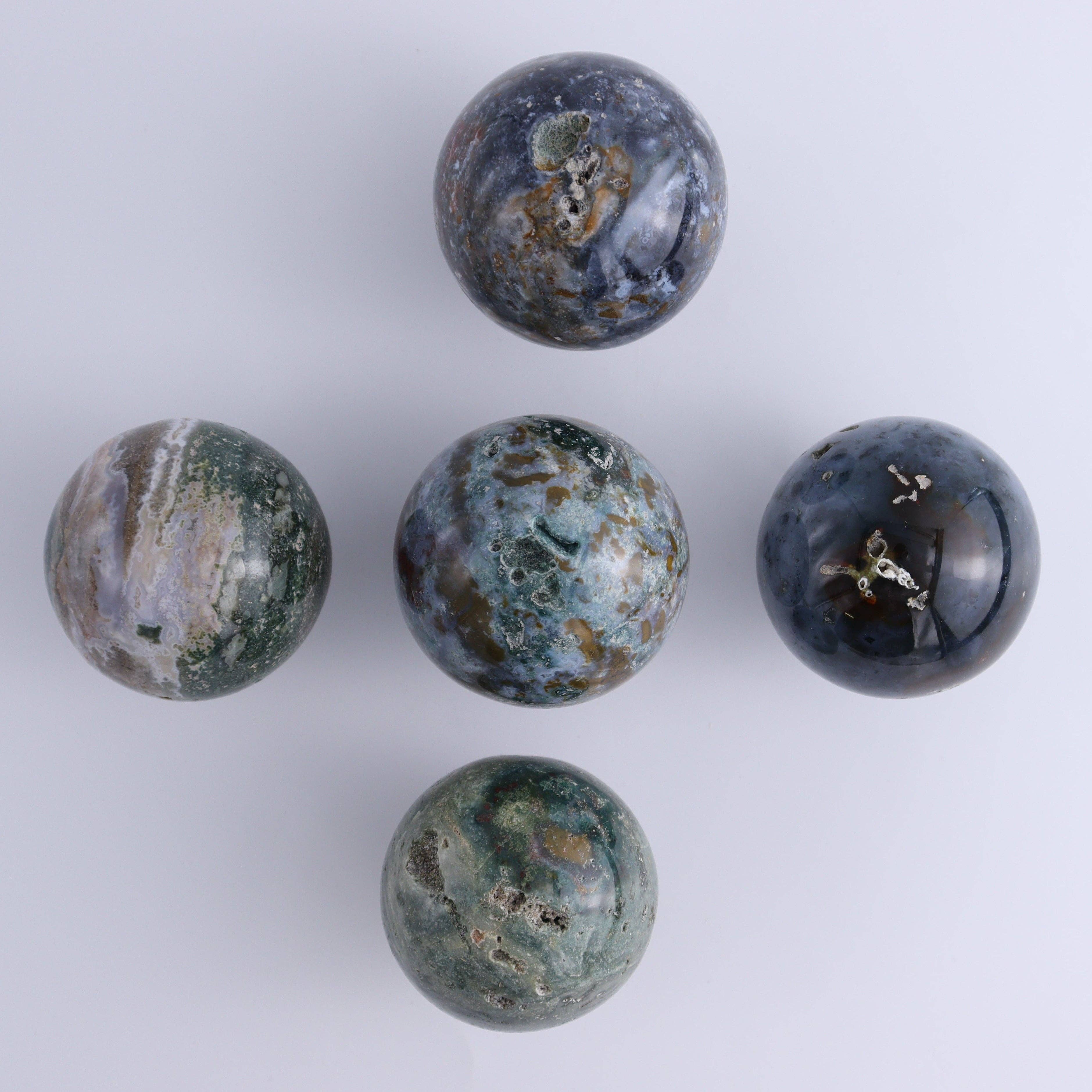 Ocean Jasper Sphere