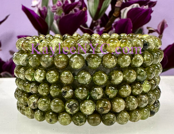 4mm Peridot Bracelet