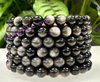 Silver Sheen Obsidian Bracelet