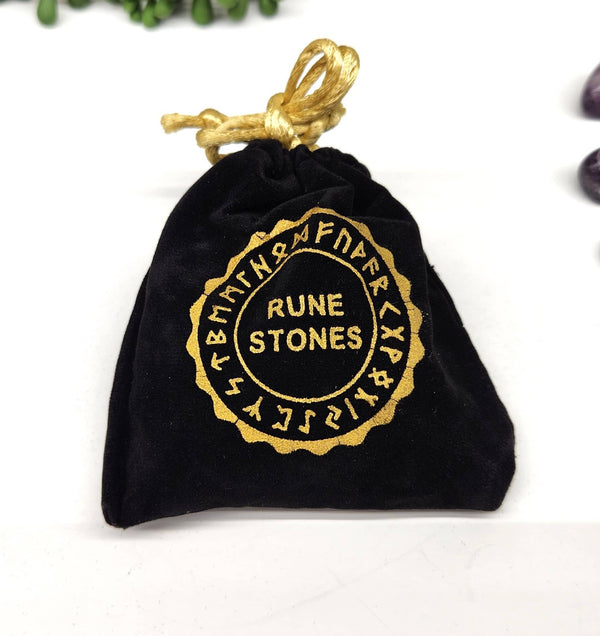 Chevron Amethyst Rune Set