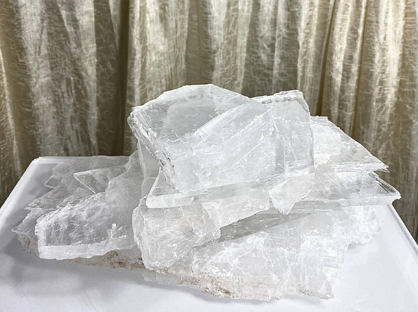 Natural Windowpane Selenite