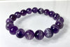 Chevron Amethyst Bracelet
