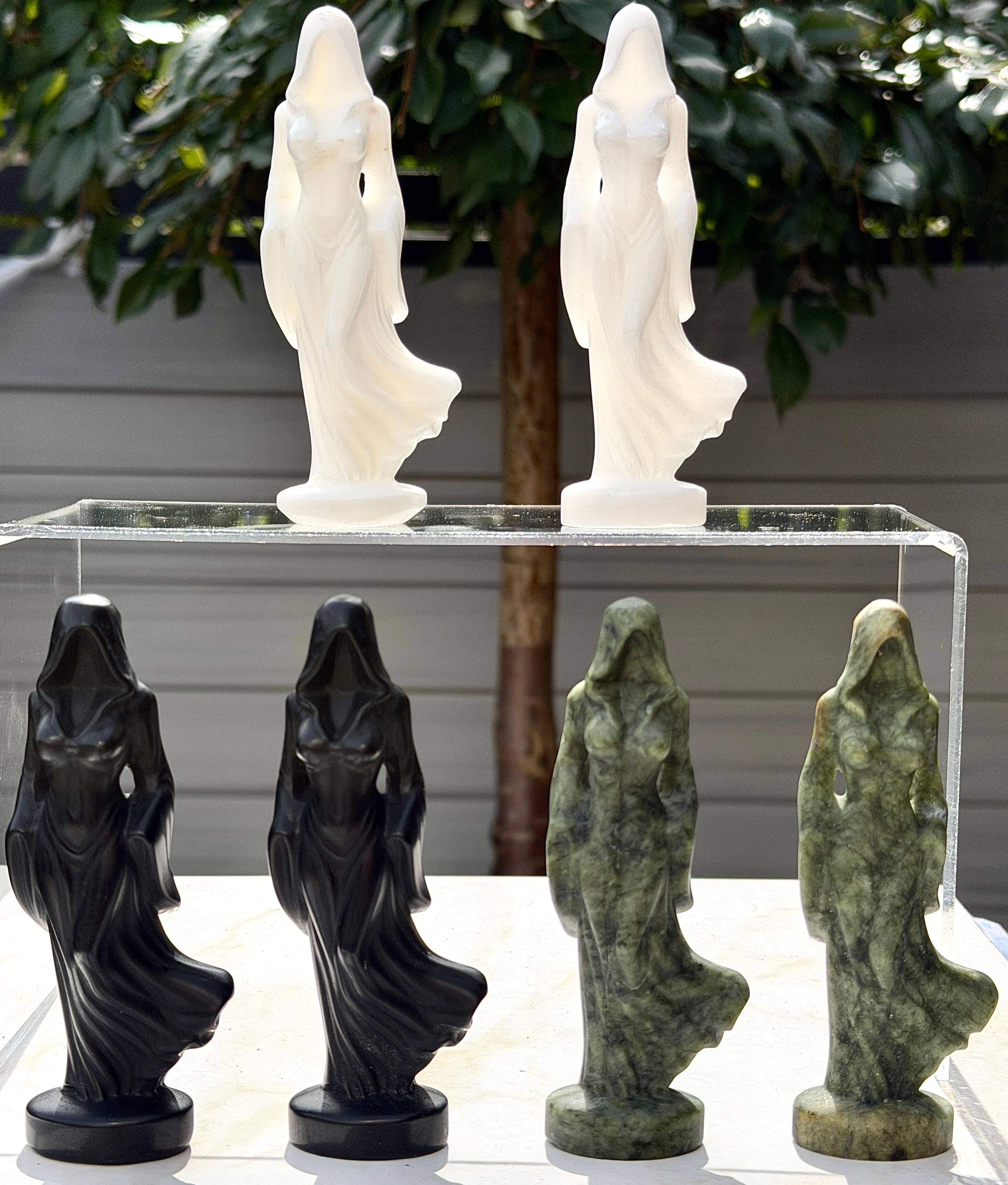 Feminine Ghost Carving