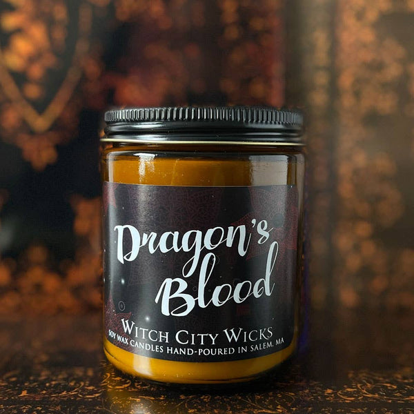 Dragons Blood soy wax candle