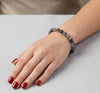 8mm Tourmalinated Quartz Bracelet