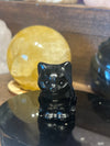 Crystal Cat Carving