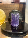 Crystal Cat Carving