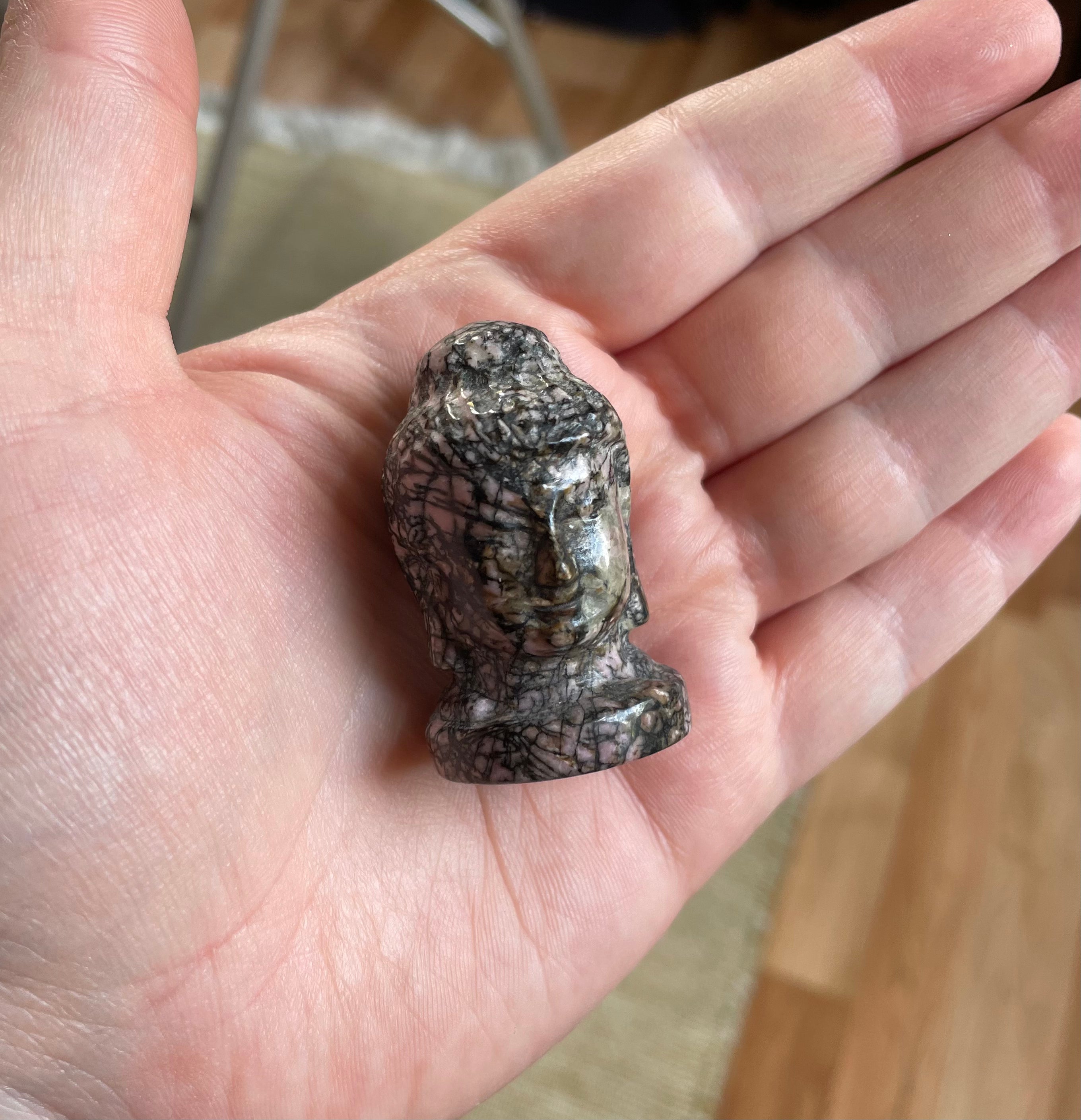 Crystal Buddha Head