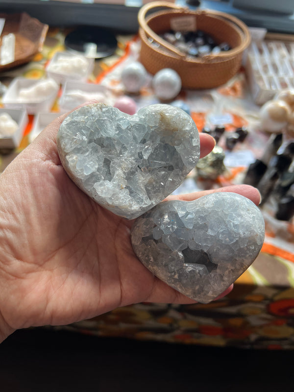 Celestite Heart