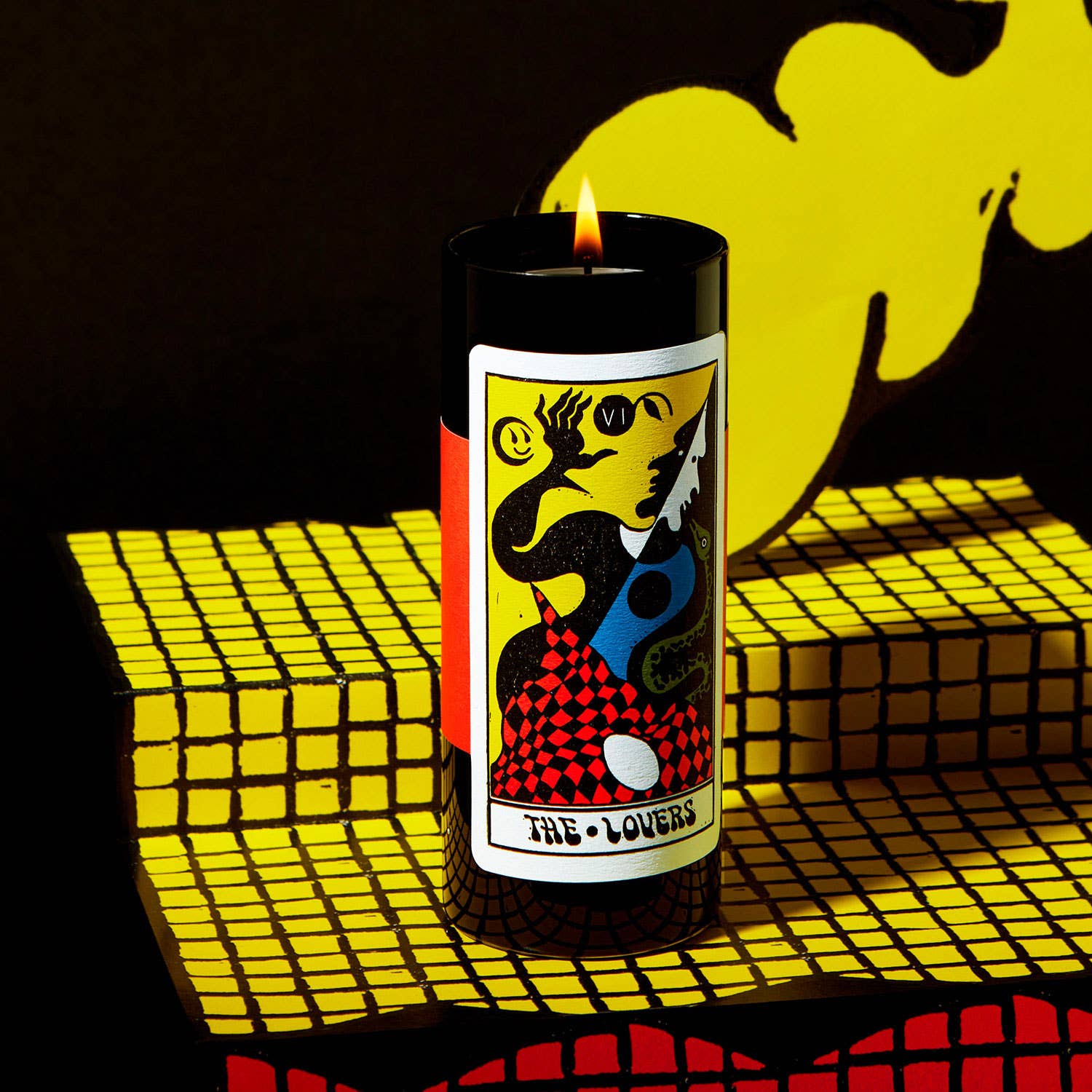 Tarot Lovers Candle