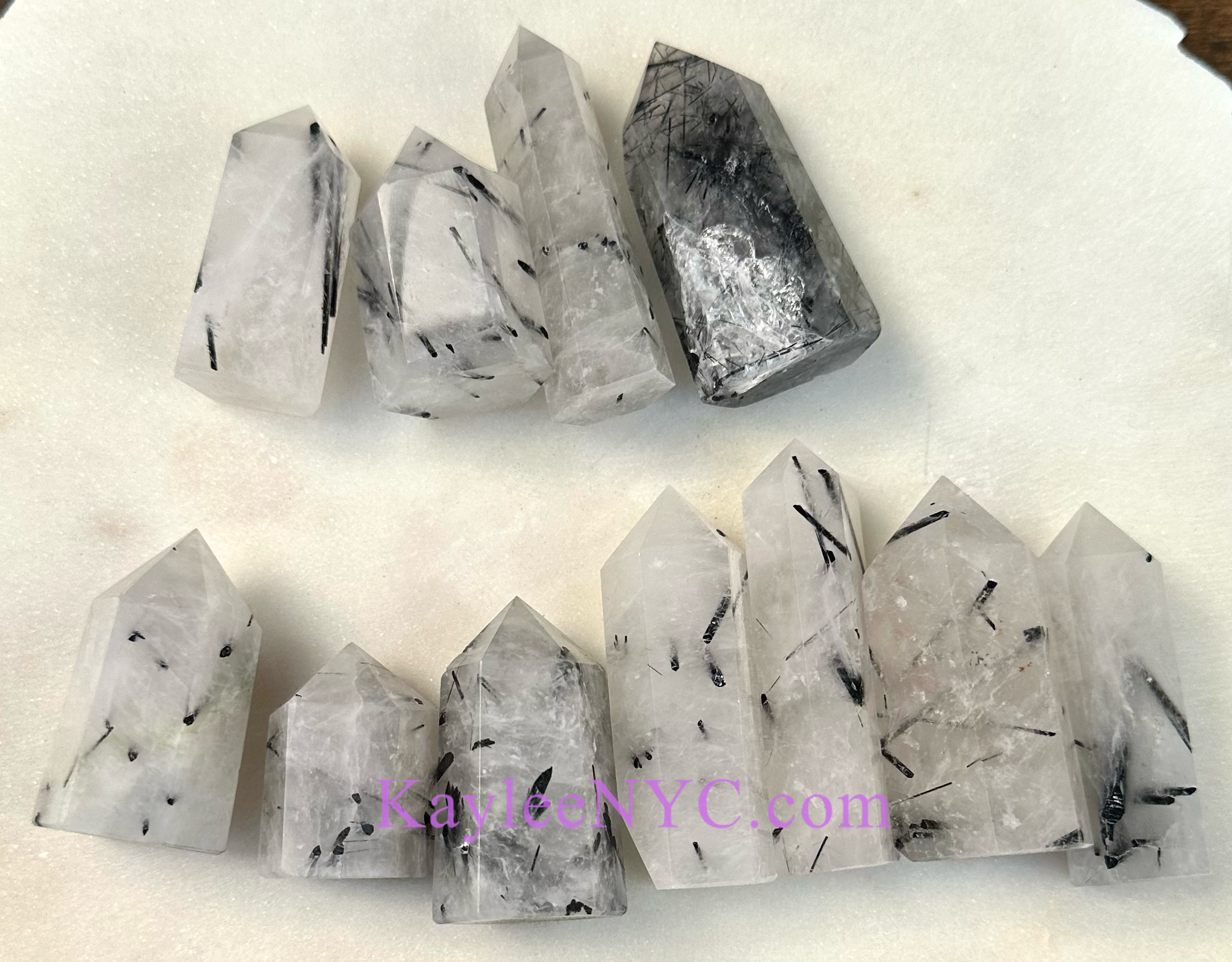 Tourmalinated Quartz Tower