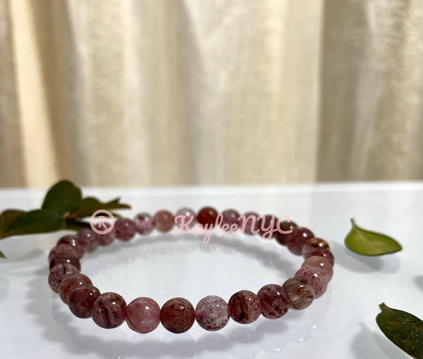 Strawberry Quartz Bracelet
