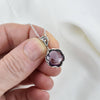 Amethyst & Sterling Silver Necklace