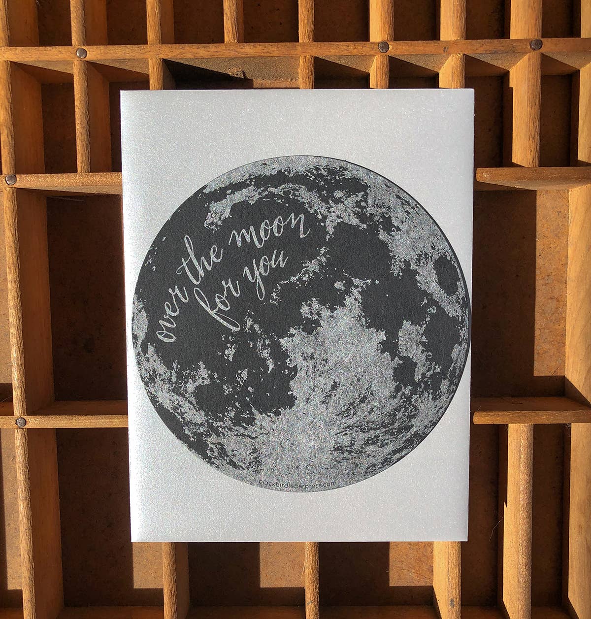 Over The Moon Card