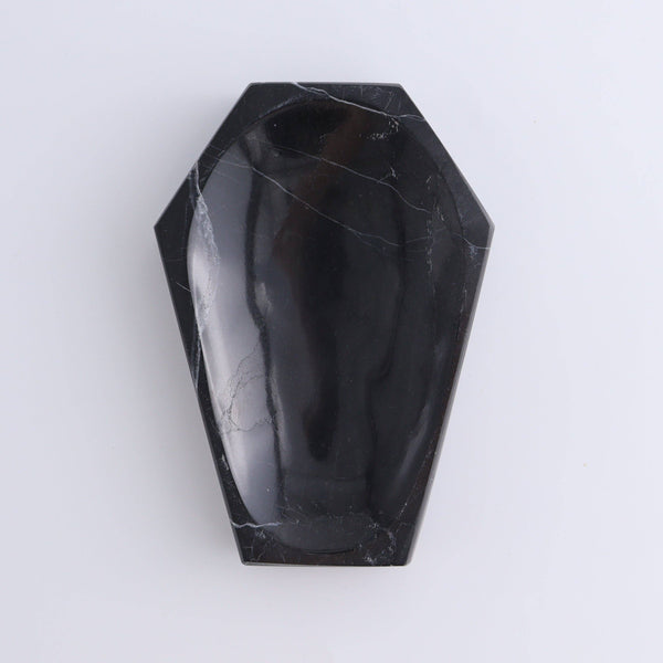 Black Marble Coffin