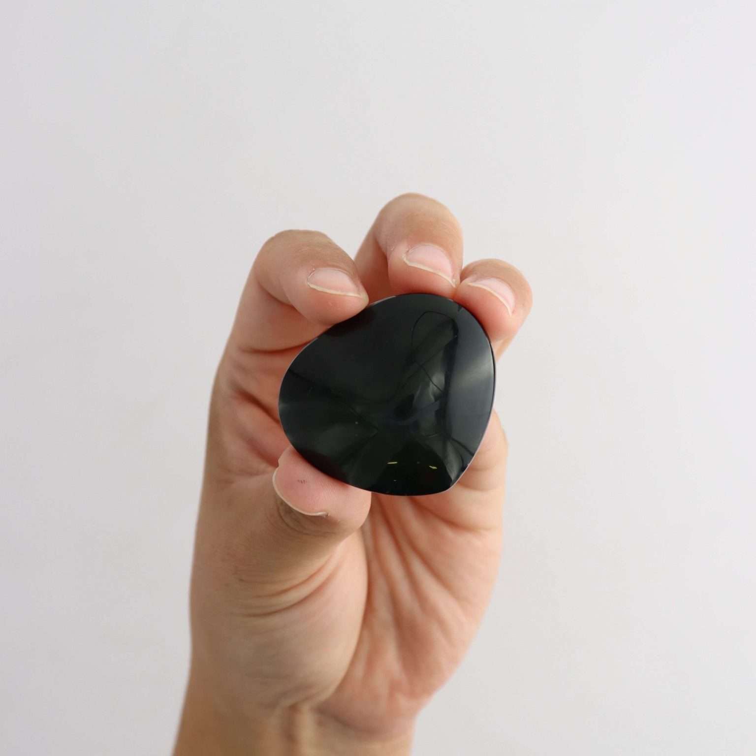 Rainbow Obsidian Heart